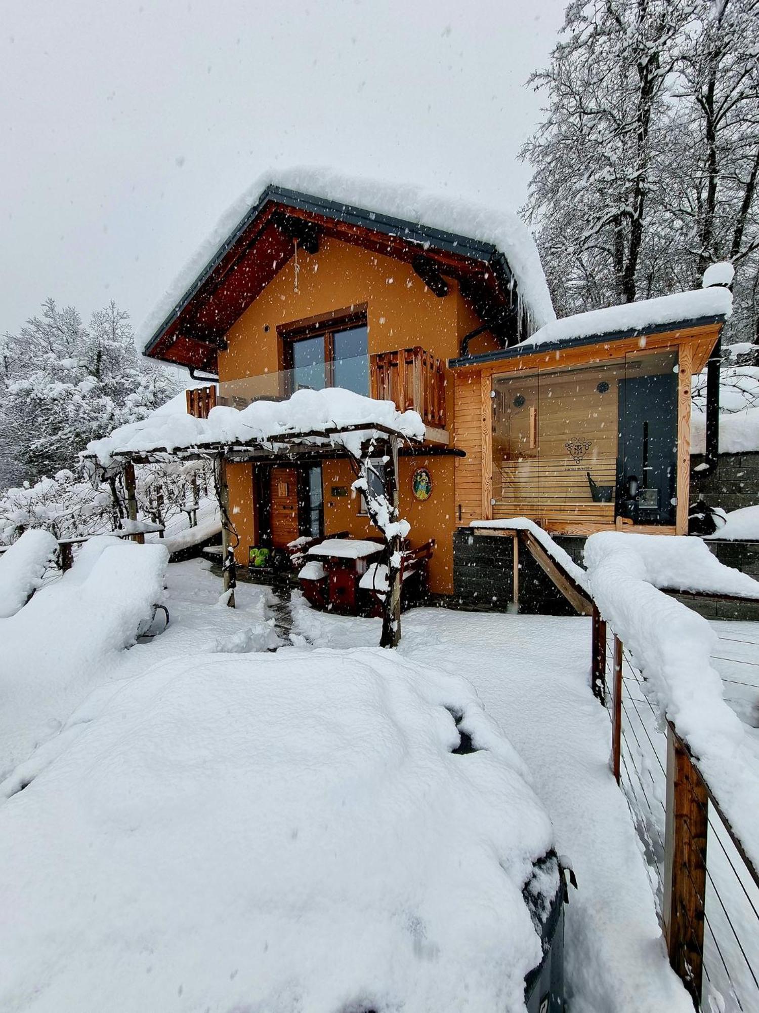 Vineyard Cottage Soncni Gric Trebnje ภายนอก รูปภาพ